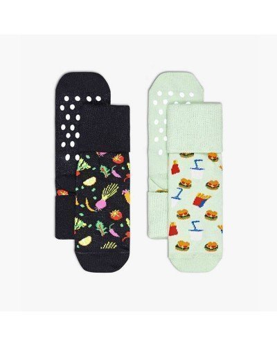 happy-socks-anti-slip-food-2-pack KFOO19-100